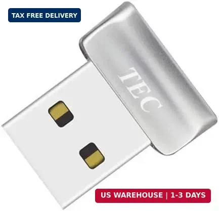 TEC Mini USB Fingerprint Reader for Windows 11/10 Hello, TEC TE-FPA2 Bio-Metric