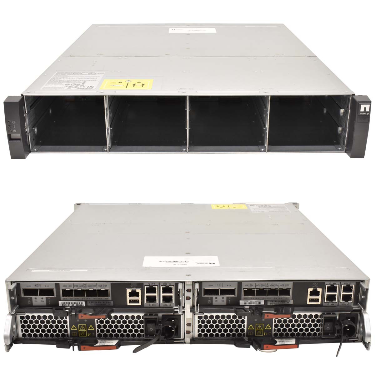 NetApp DS212C NAJ-1502 Expansion Shelf Disk 12x LFF 2x Controllers 111-01324