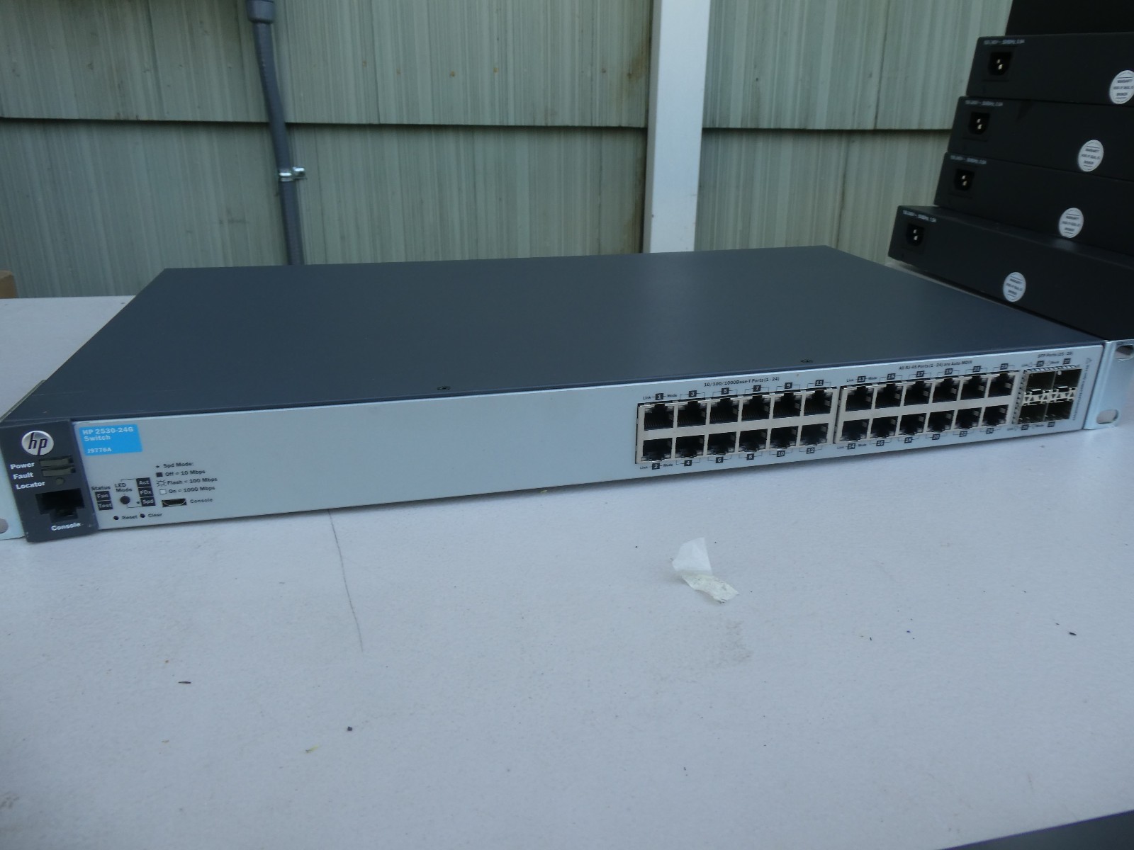 🍀 NEW DEMO HP Aruba ProCurve 2530-24G J9776A 24-Port Gigabit Switch