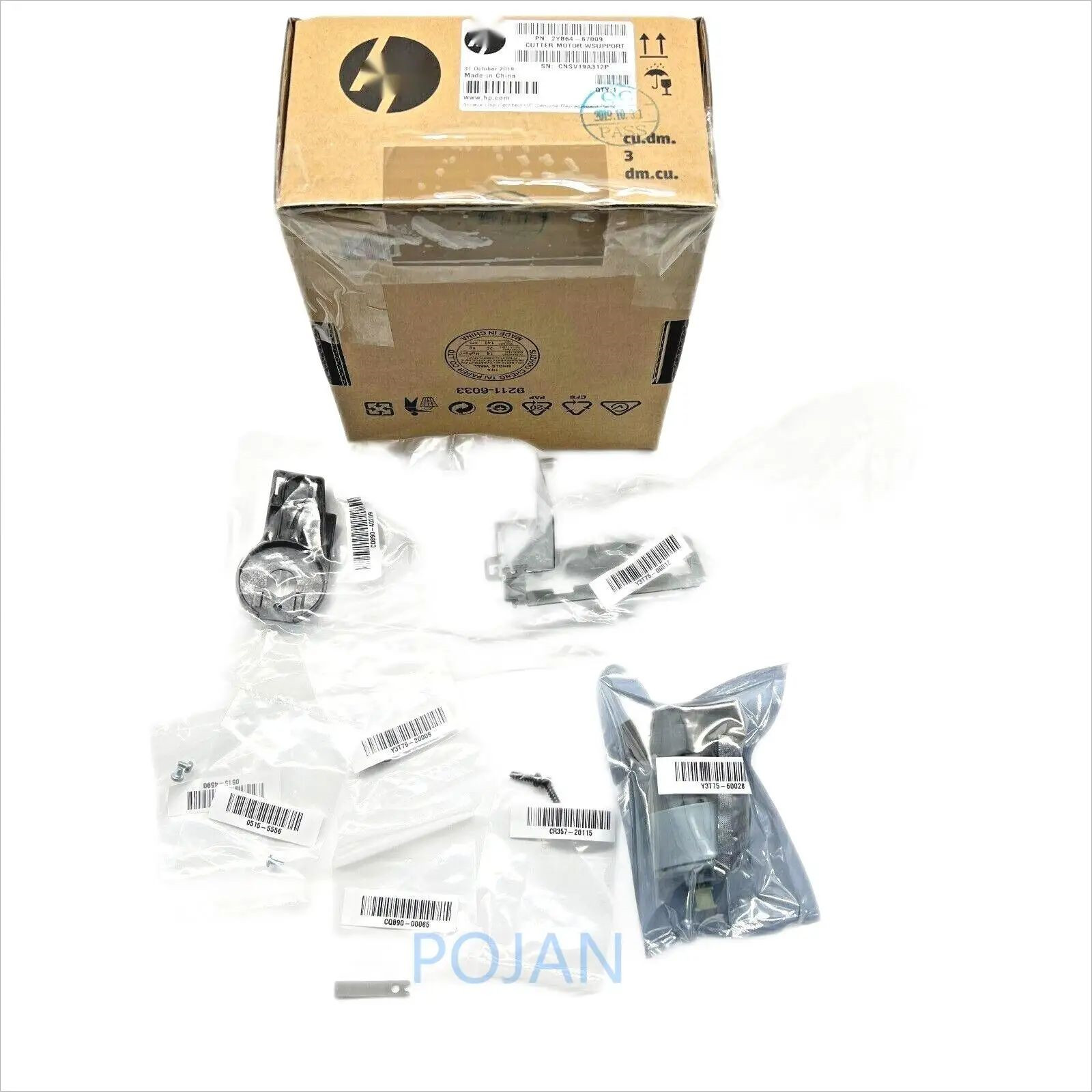 2YB64-67047 Fit For HP DJ T1600 T2600 XL3600 PMK3 2YB64-67010 Cutter Belt Motor