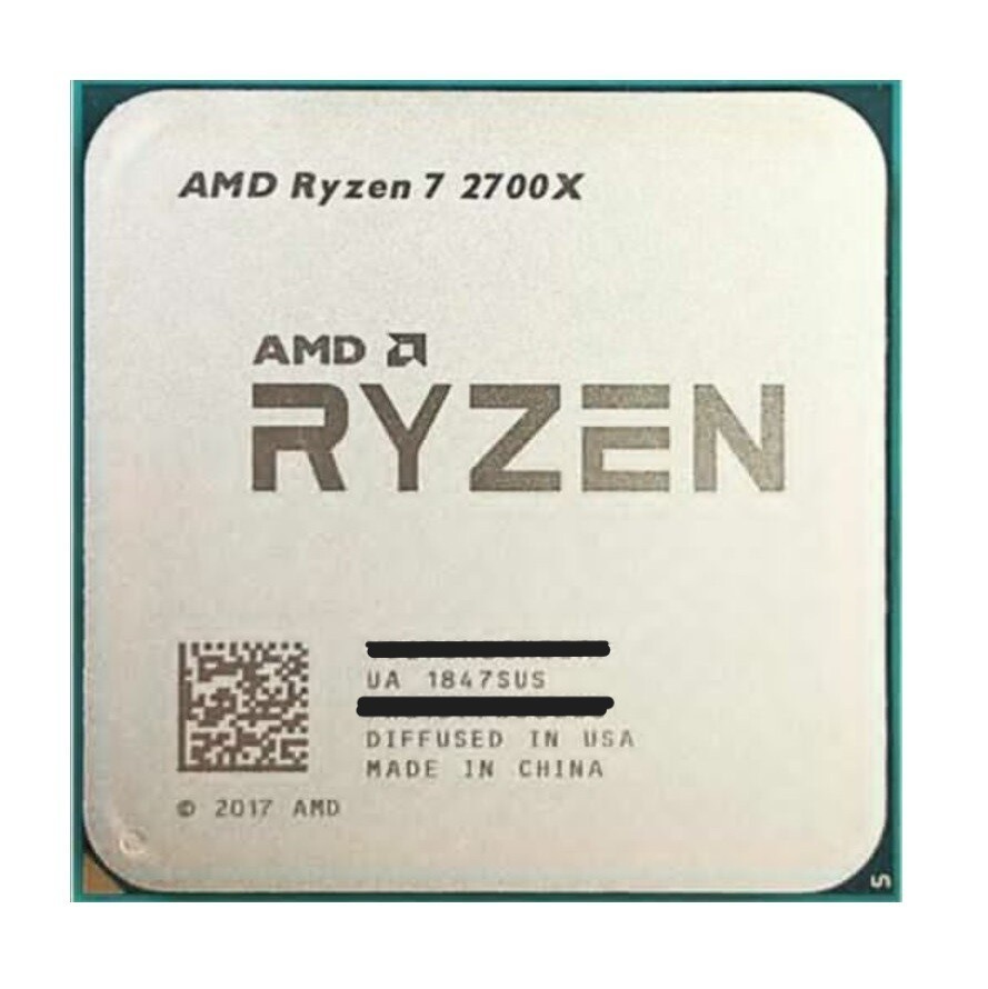 AMD Ryzen 7 2700X 8-Core 3.7GHz Socket AM4 CPU Processor - TESTED