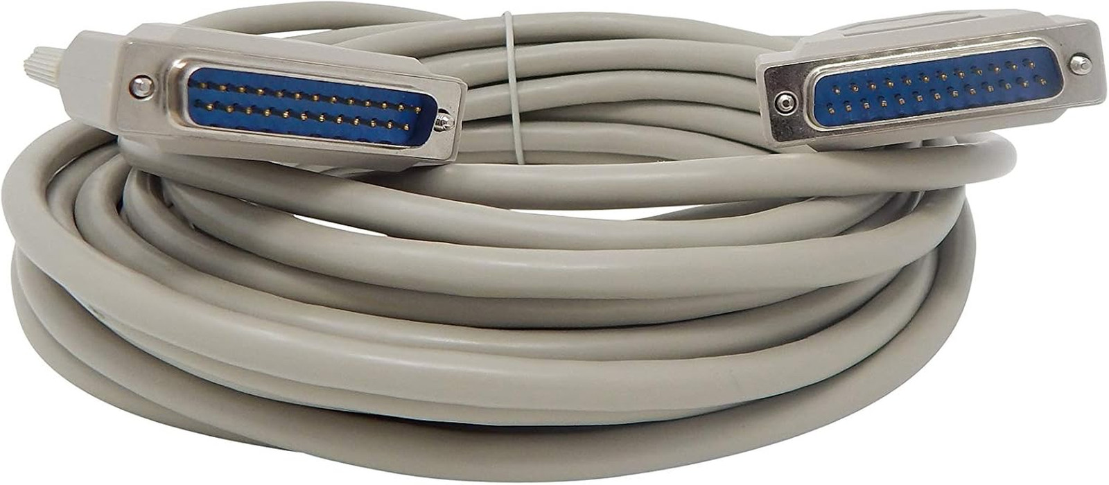 25-Foot DB25 Male to Male RS232 Serial Port Cable -