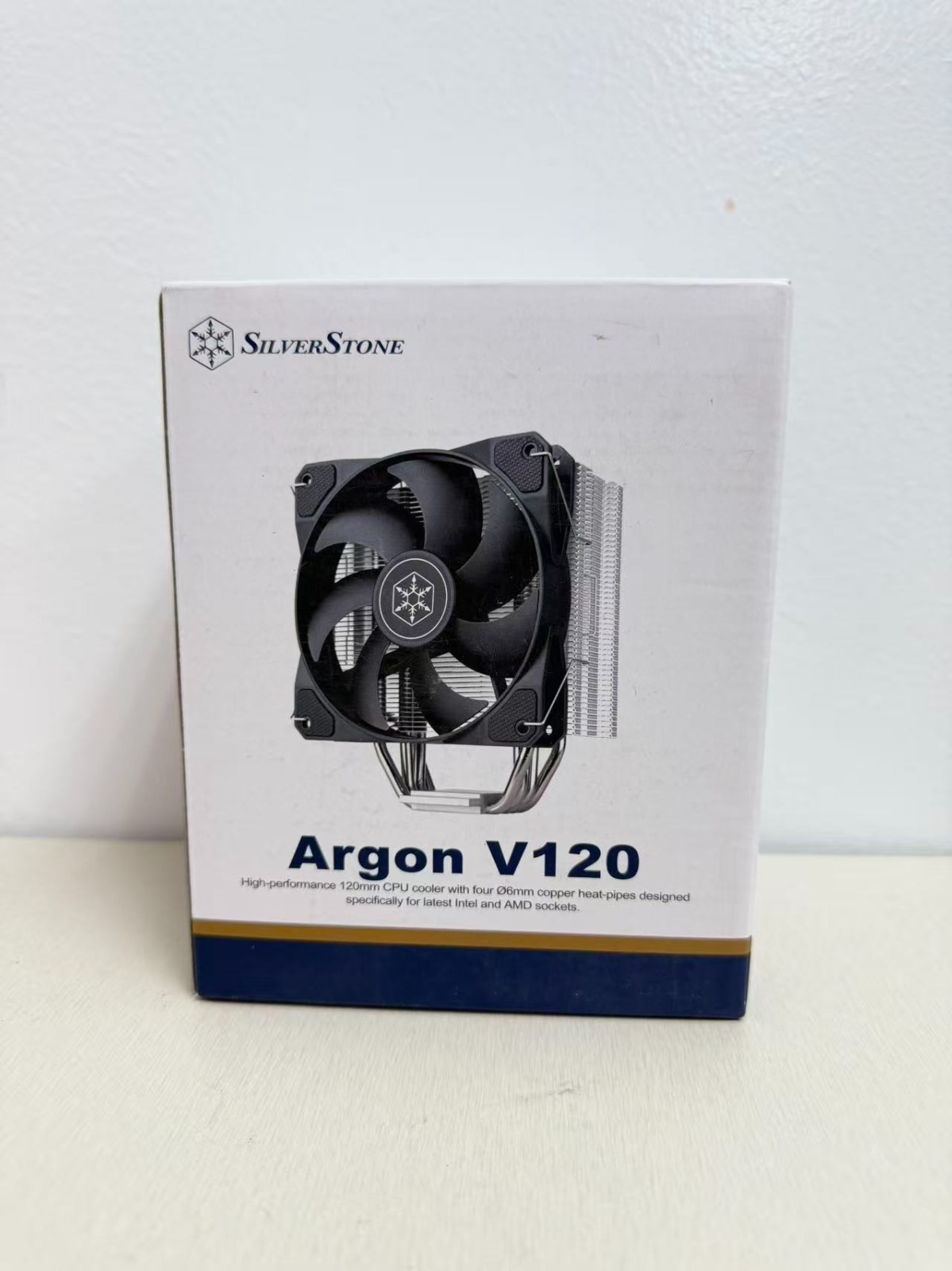 Silverstone ARV120B  Intel LGA1700/1850 AMD AM4/AM5 Socket ARGON V120 CPU Cooler