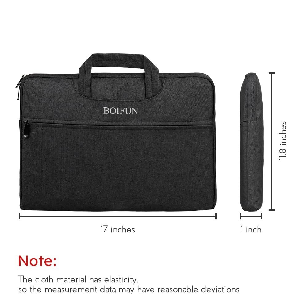 Carrying Bag for Boifun 17.5 Inch Portable DVD Player, Travel Laptop Sleeve Bag