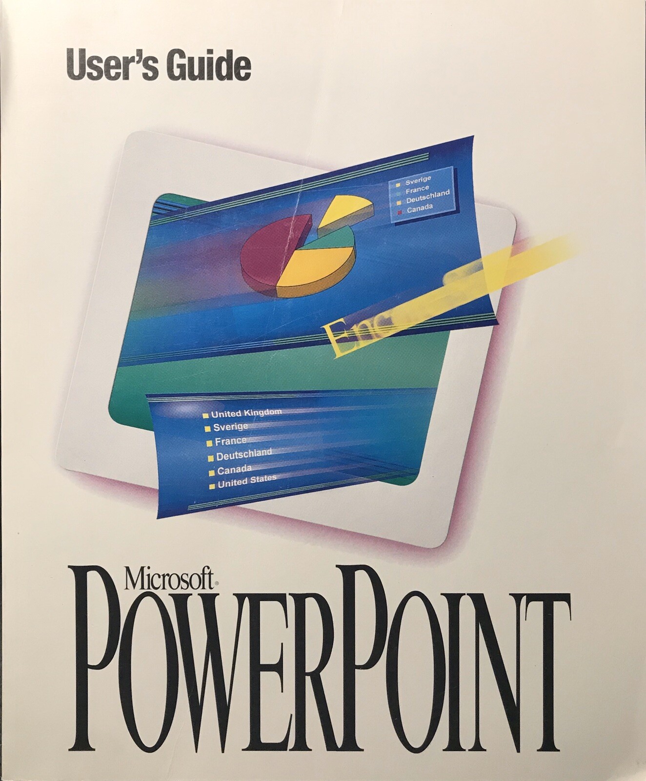 Microsoft Powerpoint User's Guide 1993