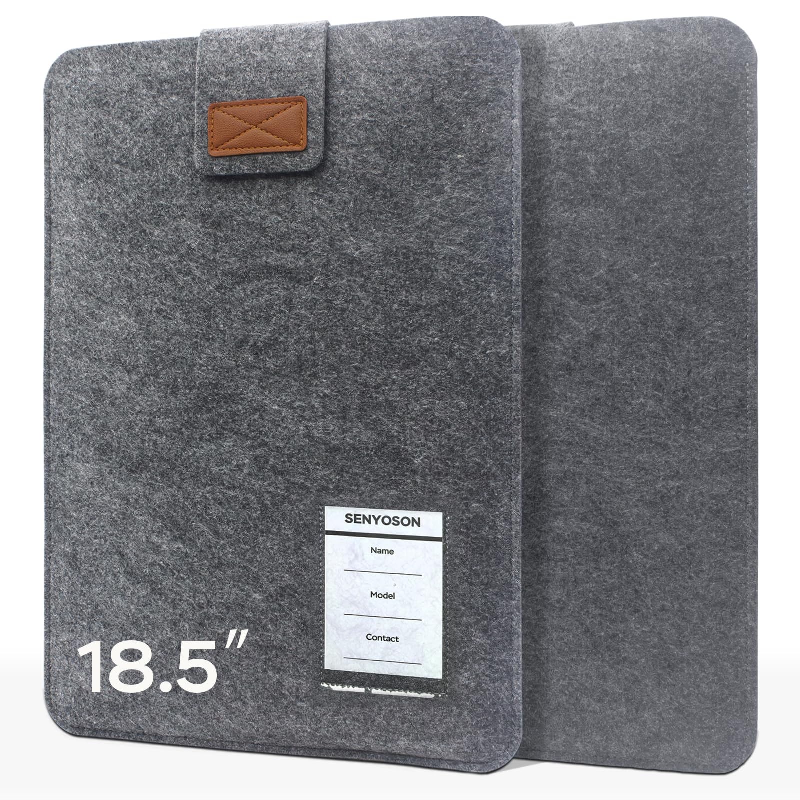 Senyoson 18.5 Inches Portable Monitor Sleeve Case for Sceptre Kado MNN KYY