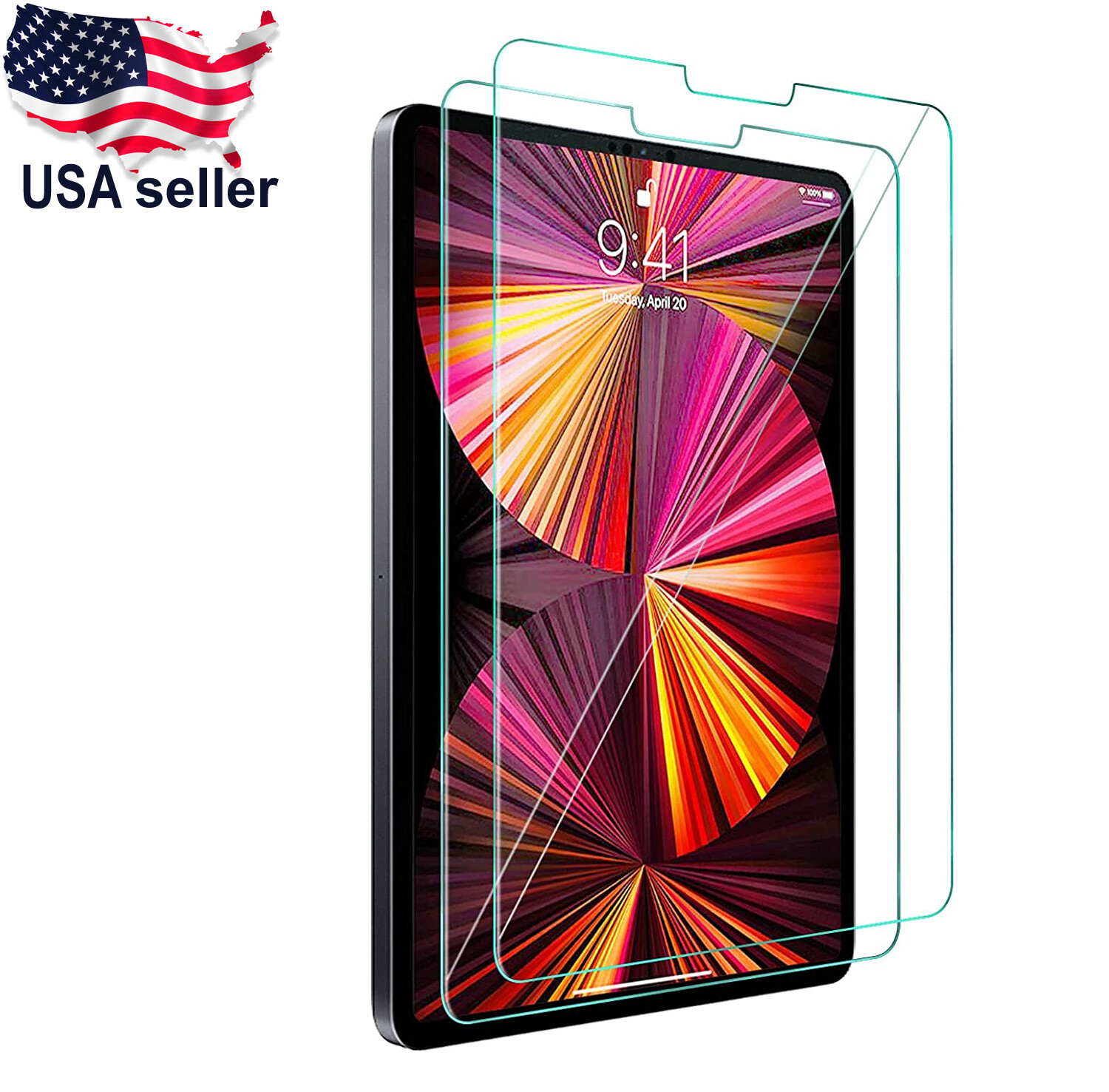 Tempered Glass Screen Protector Film For iPad Pro 11-inch 2021/2020/2018 