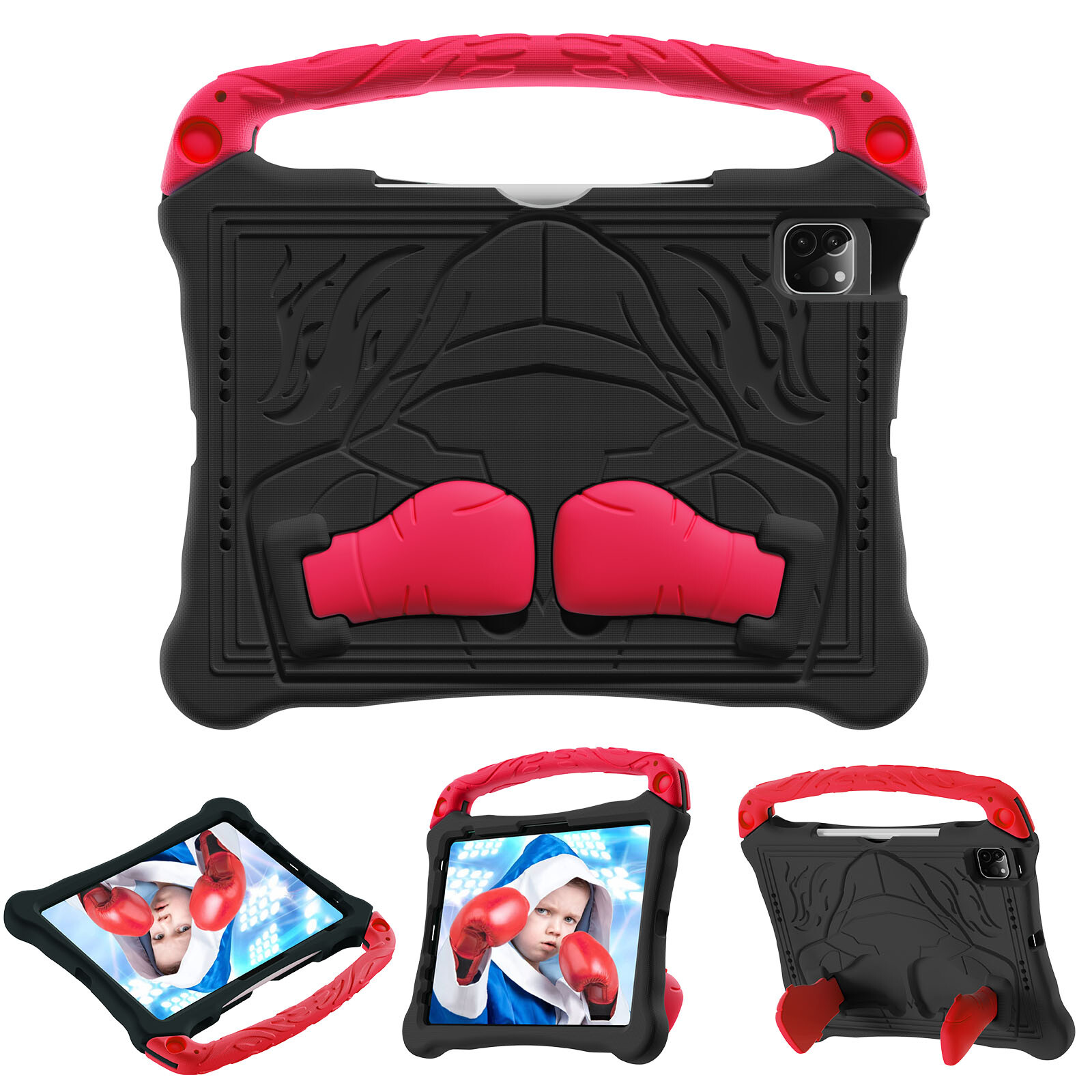 Kids Case For iPad Air / Pro 11 10/9/8/7th Military Grade Shockproof Stand Cover