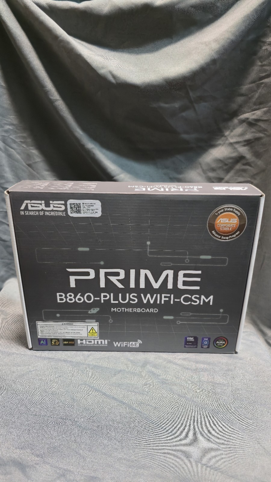 ASUS PRIME B860-PLUS-WIFI-CSM Motherboard - BRAND NEW SEALED