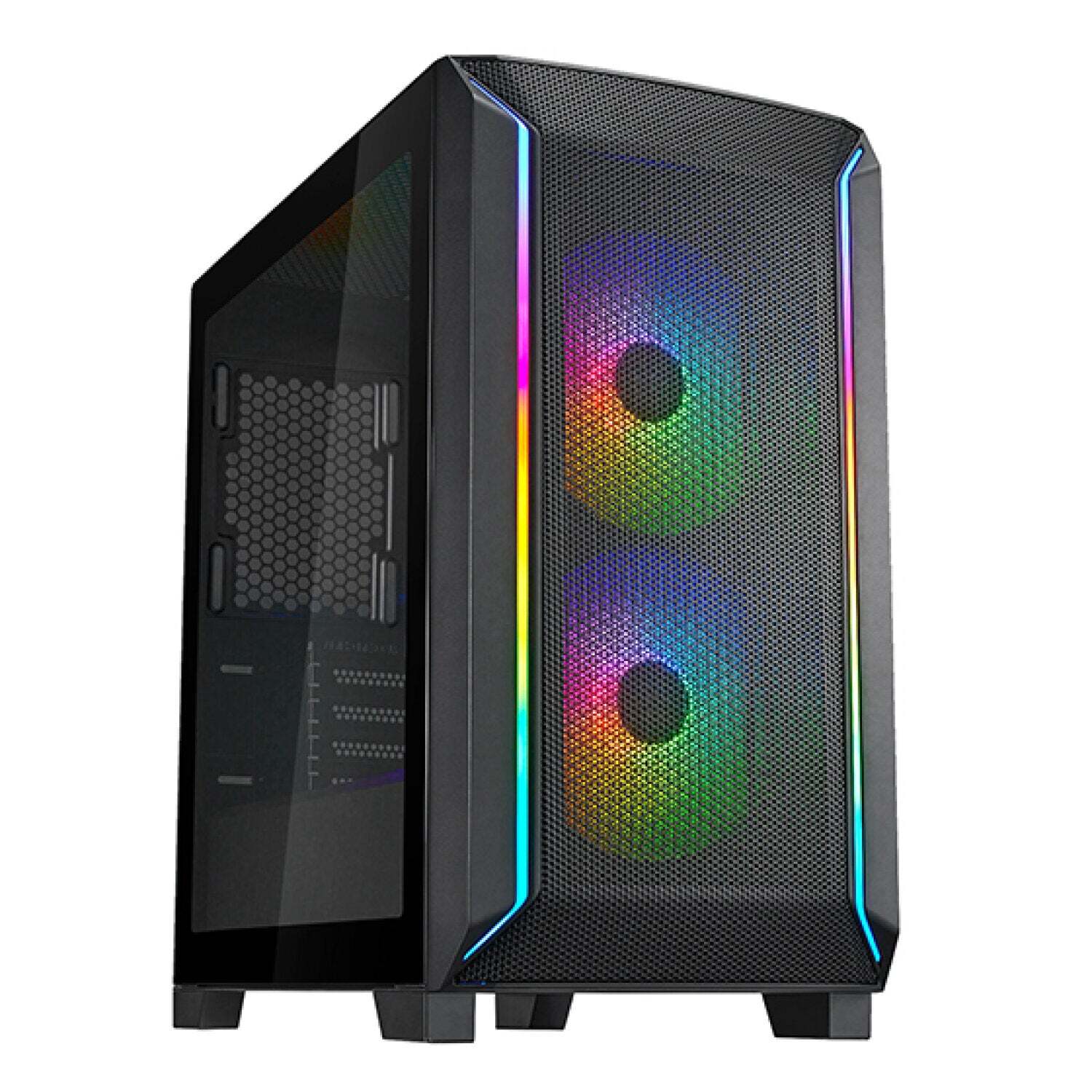 SilverStone FA312Z-BG FARA 312Z High Airflow, High Capacity mATX Gaming Chassis