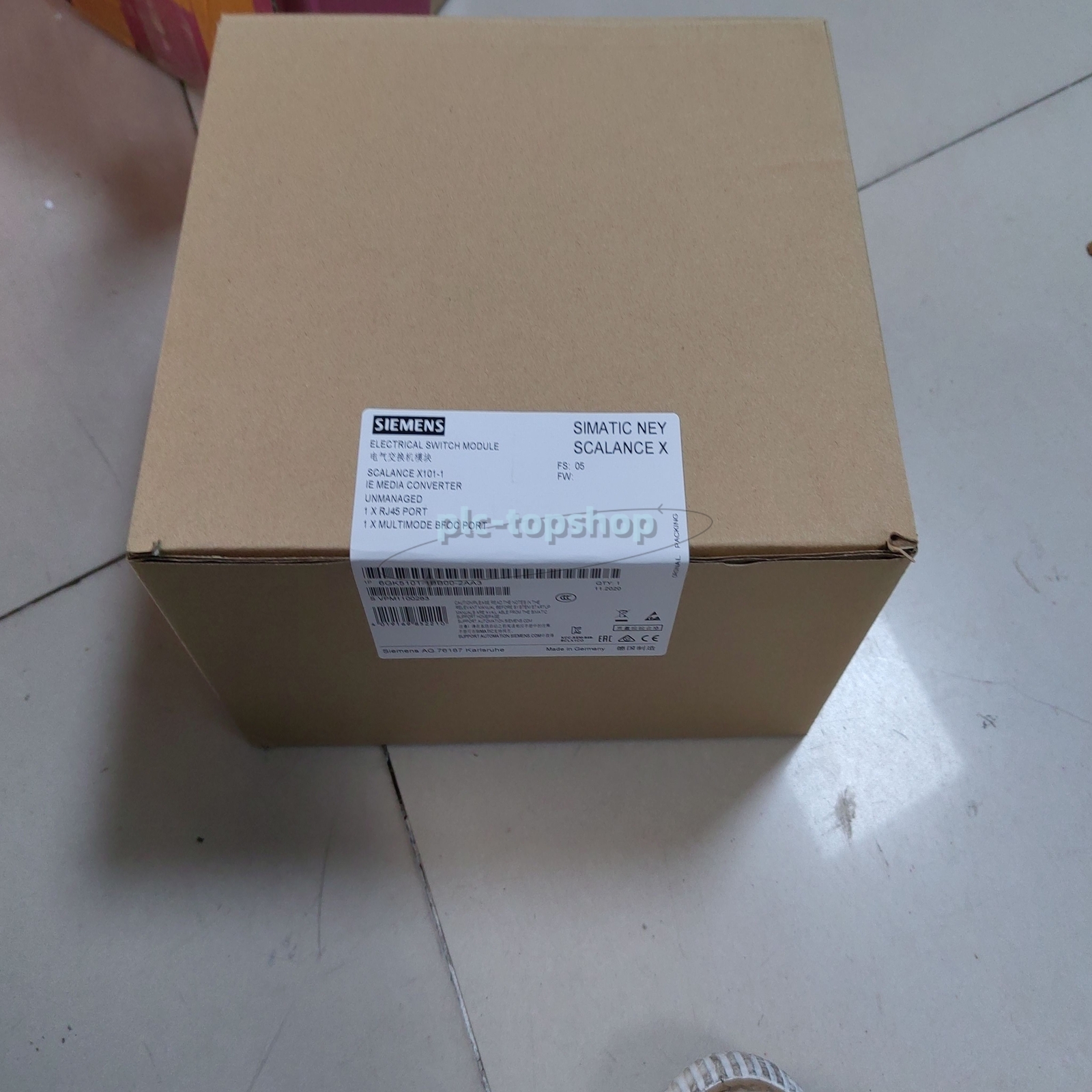 Siemens Scalance X101-1 Media Converter 6GK5101-1BB00-2AA3 Original New in Box