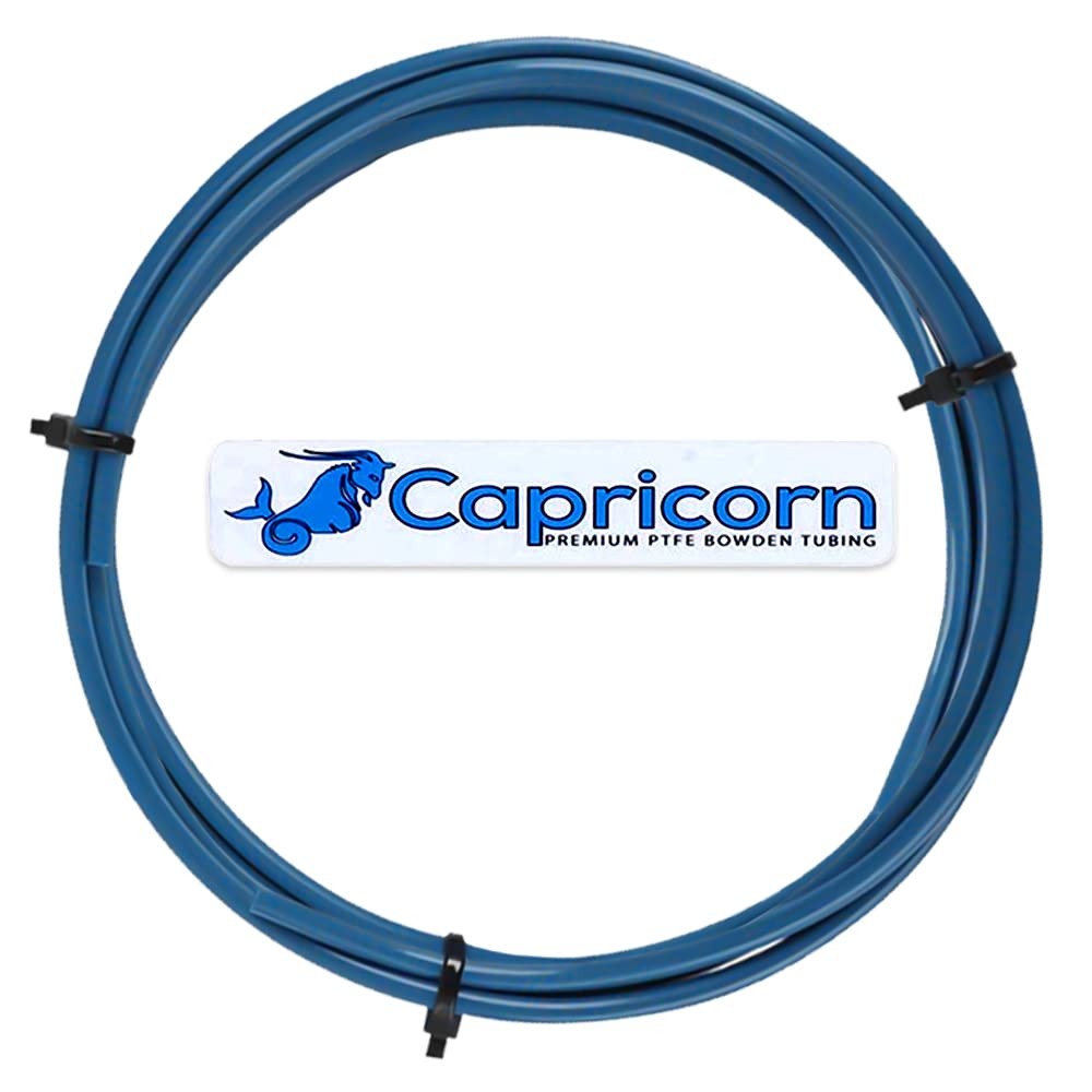 Official 2m Capricorn Teflon Tube, Low Friction PTFE Bowden Tubing 1.75mm for...