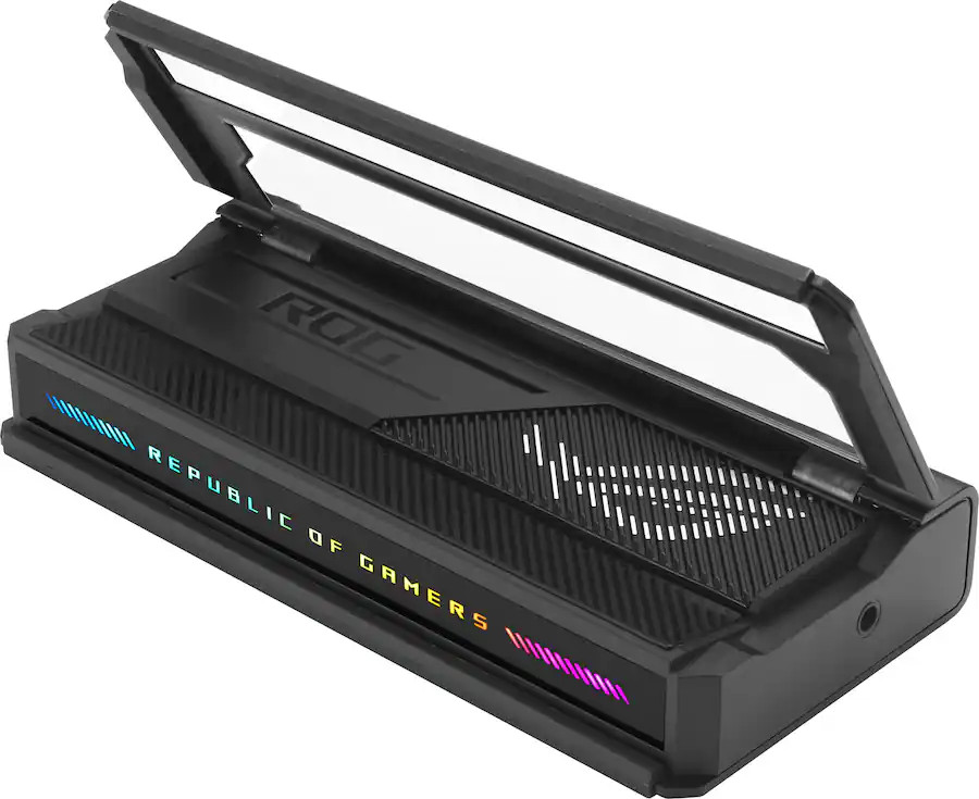 ASUS - ROG Bulwark 7-in-1 Charging Dock for ROG Xbox Ally - Black - VG