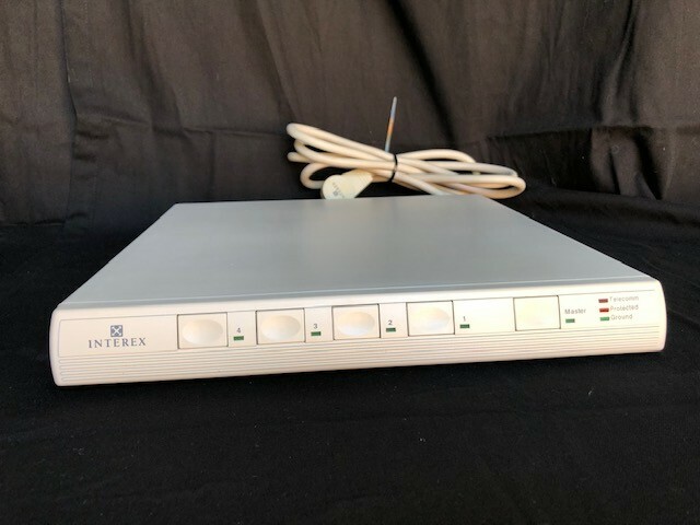 Interex, Model S3303M, Power Surge Suppressor and Multi Outlet Power Strip