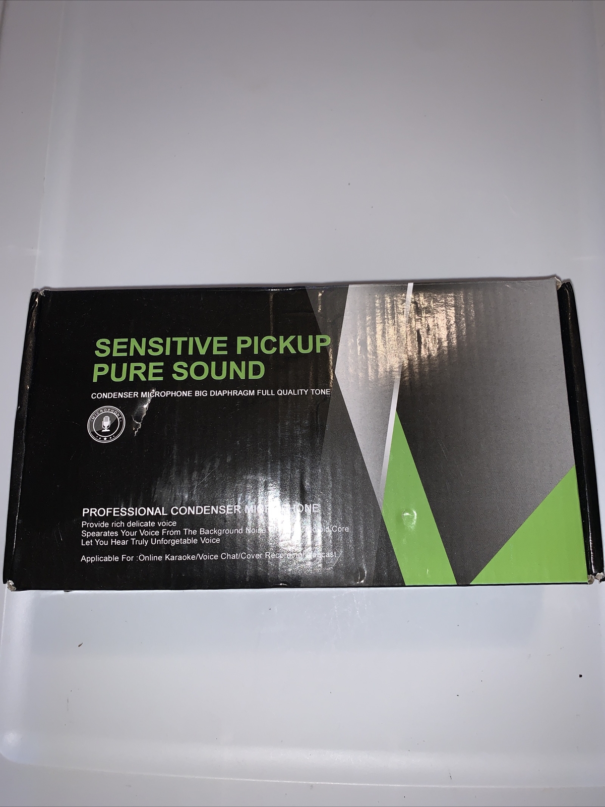 sensitive pickup pure sound condenser microphone 