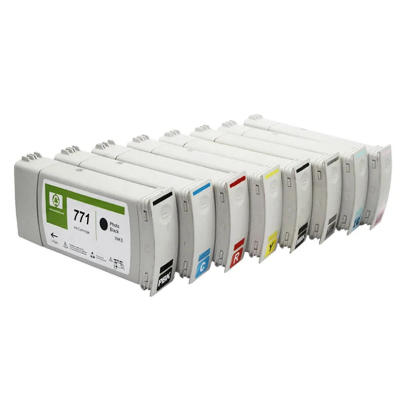 For HP 771 Compatible Ink Cartridge for HP Z6200 Z6600 Z6800 With Pigment Ink