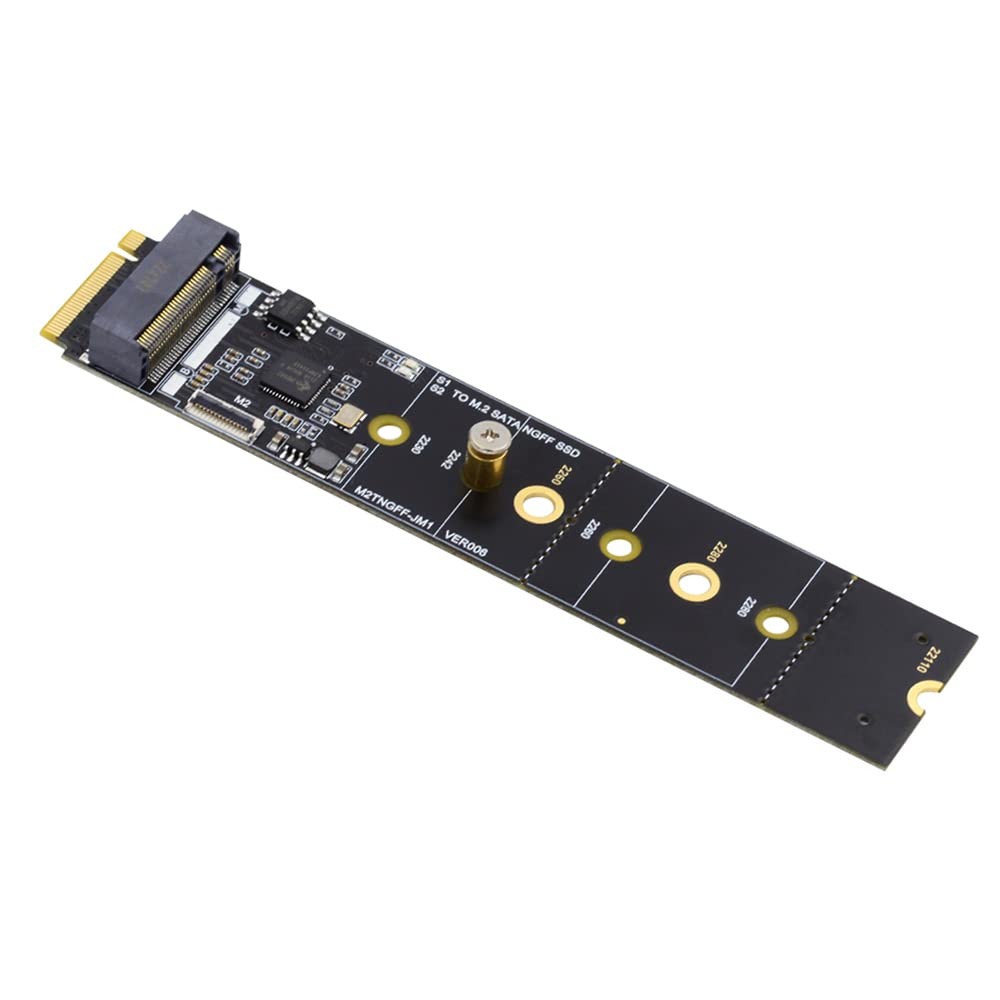 SATA NGFF Key B+M SSD to NVME M-Key Motherboard Desktop Adapter Converter SSD...