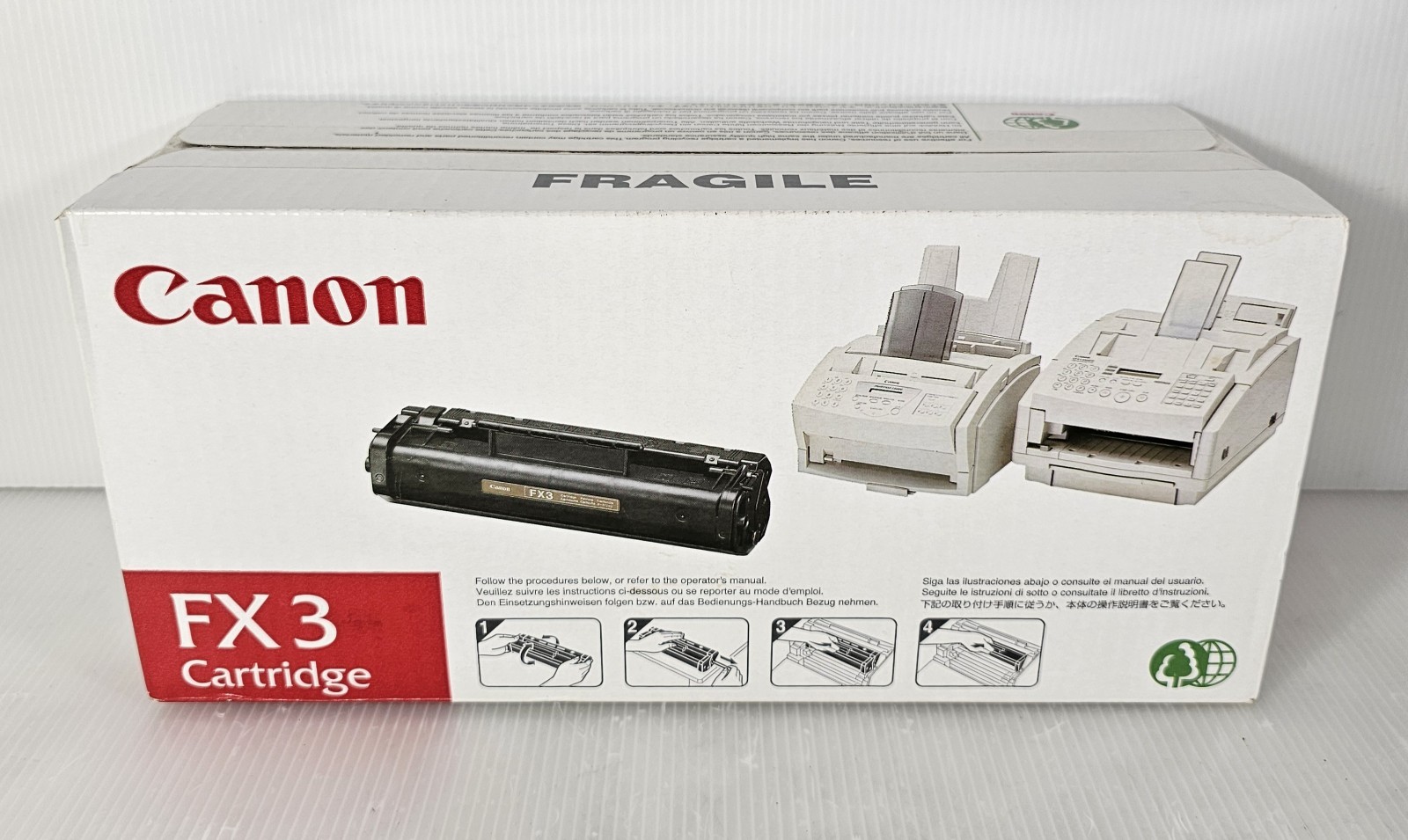 New CANON FX-3 BLACK TONER CARTRIDGE CFX-L4000,CFX-L3500IF/4500IF Original OEM