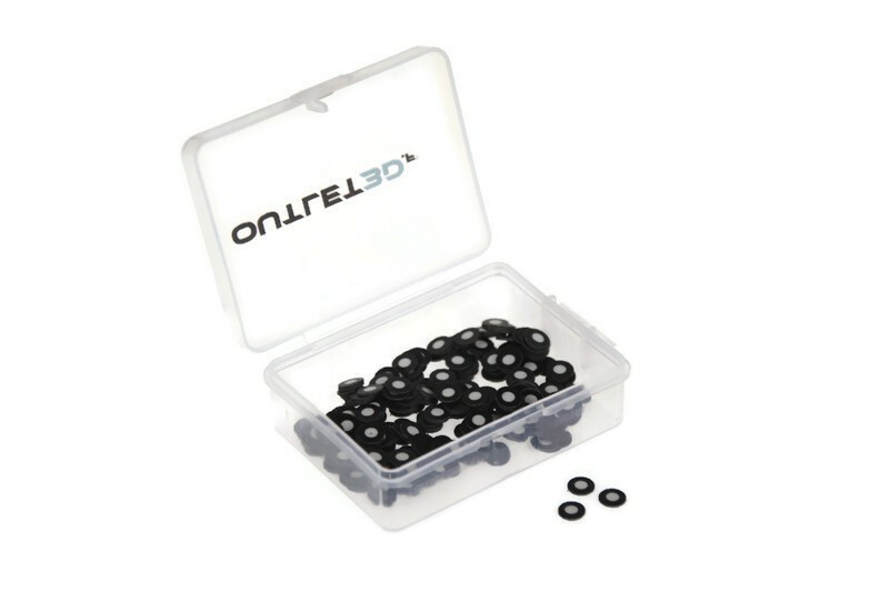 Magnetic reflective reference points 3mm, 300pcs - Markers - 3D Scanning