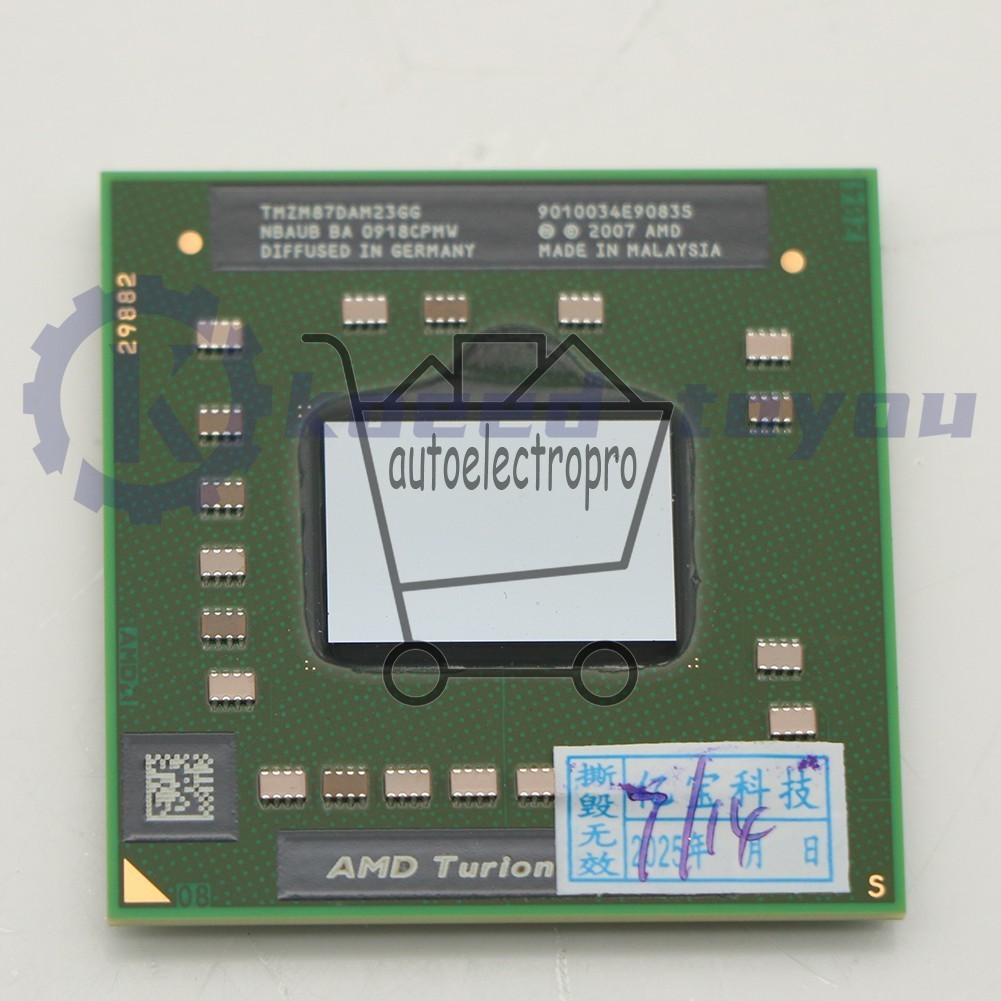 1PCS AMD Turion X2 Ultra ZM-87 Processor 2.4 GHz TMZM87DAM23GG Socket S1 CPU 35W