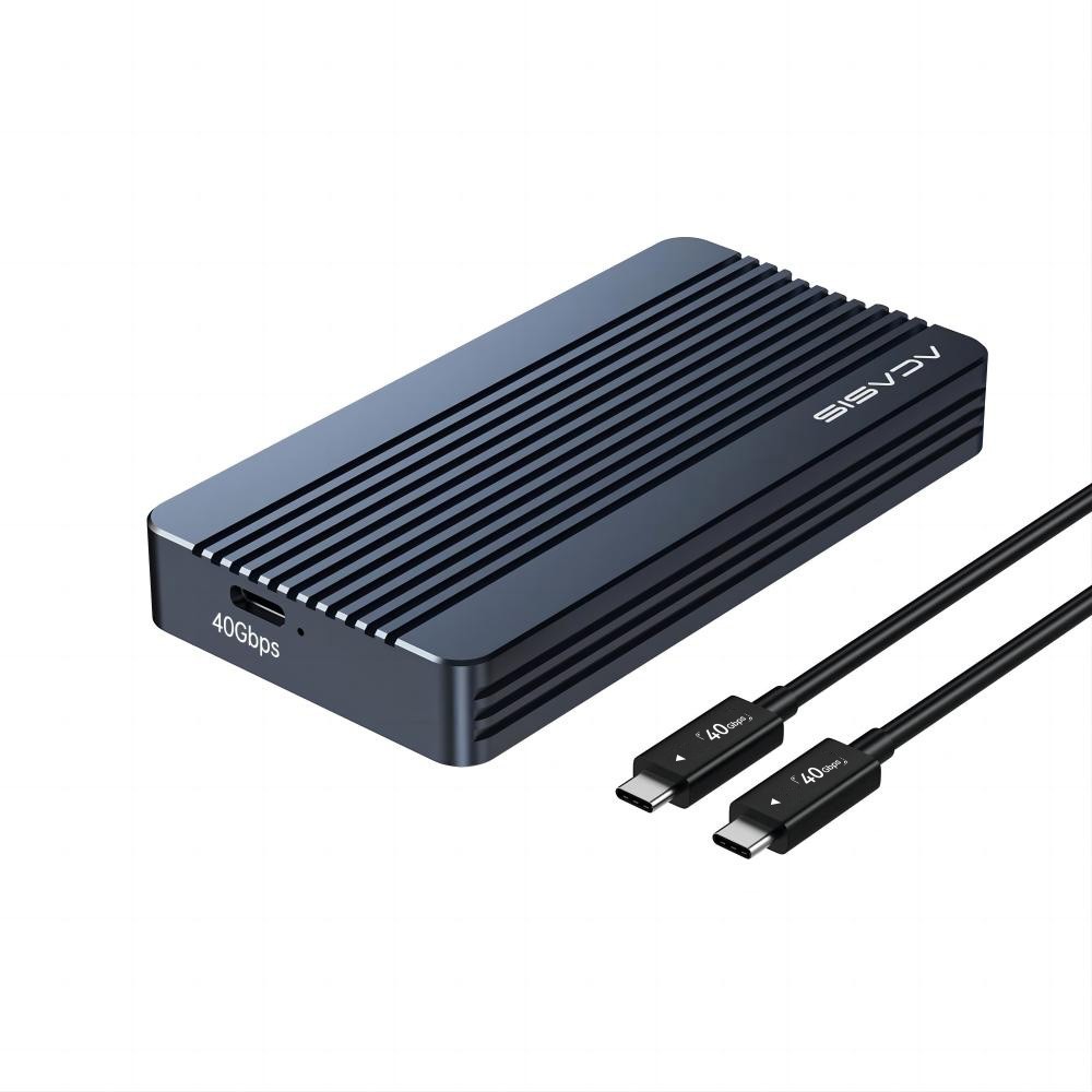 ACASIS 40Gbps Thunderbolt 3 USB4 M.2 NVMe SSD Enclosure Aluminum 8TB