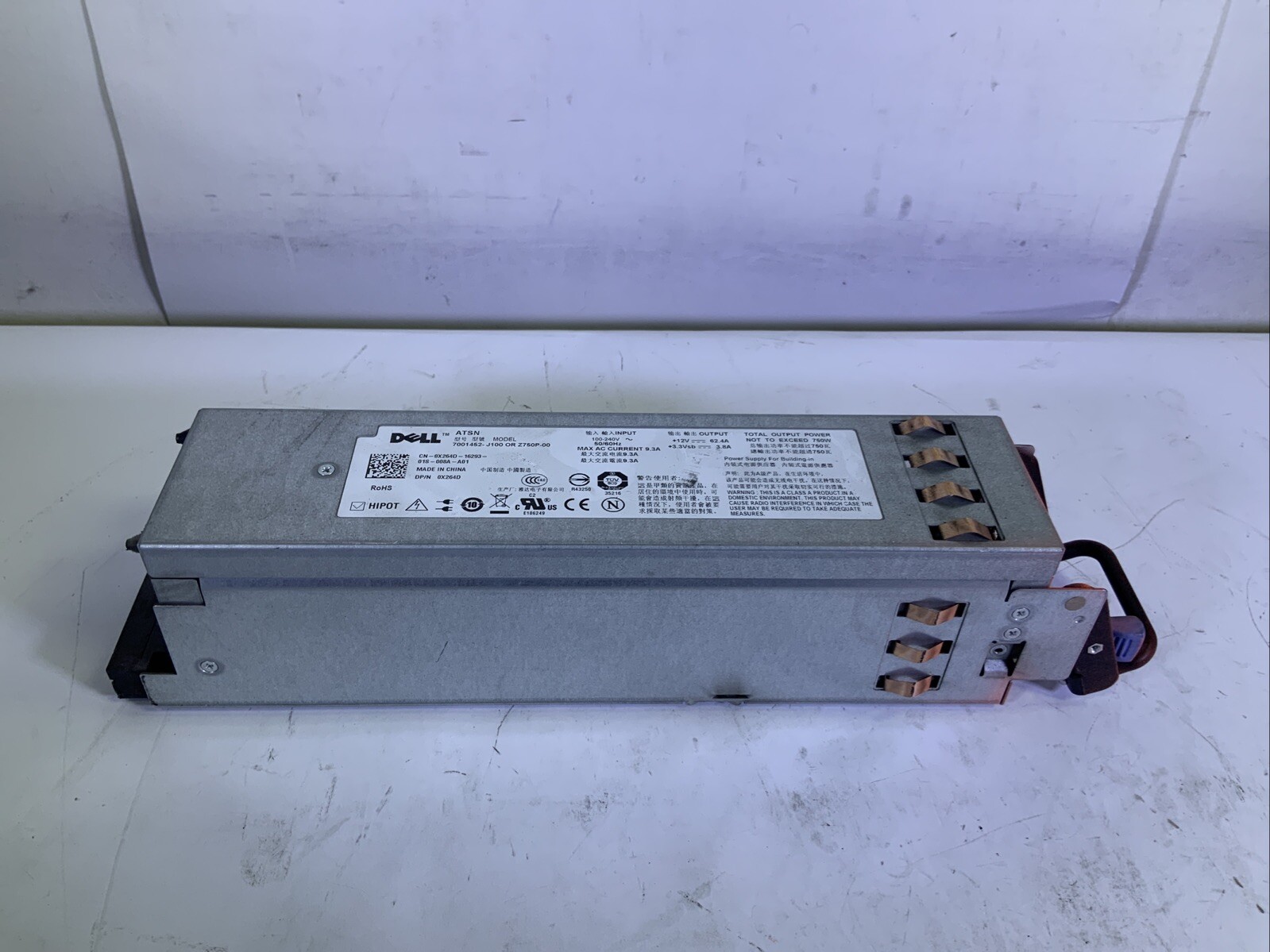 DELL 0X264D 750 WATT 7001452-J100 - JJ A2D