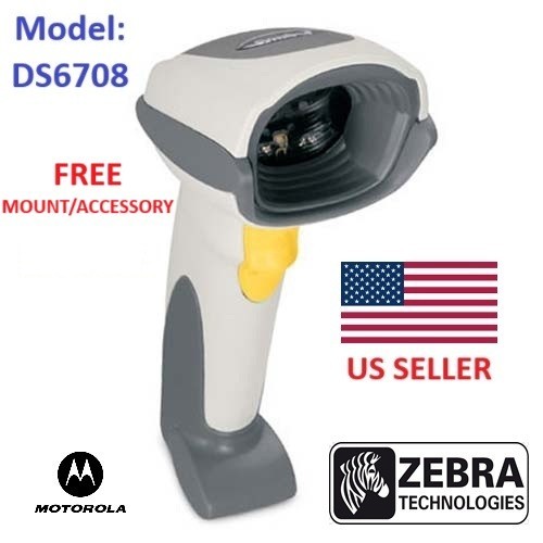 Motorola Zebra Symbol DS6708 FREE MOUNT ACCESSORY Handheld Barcode Scanner