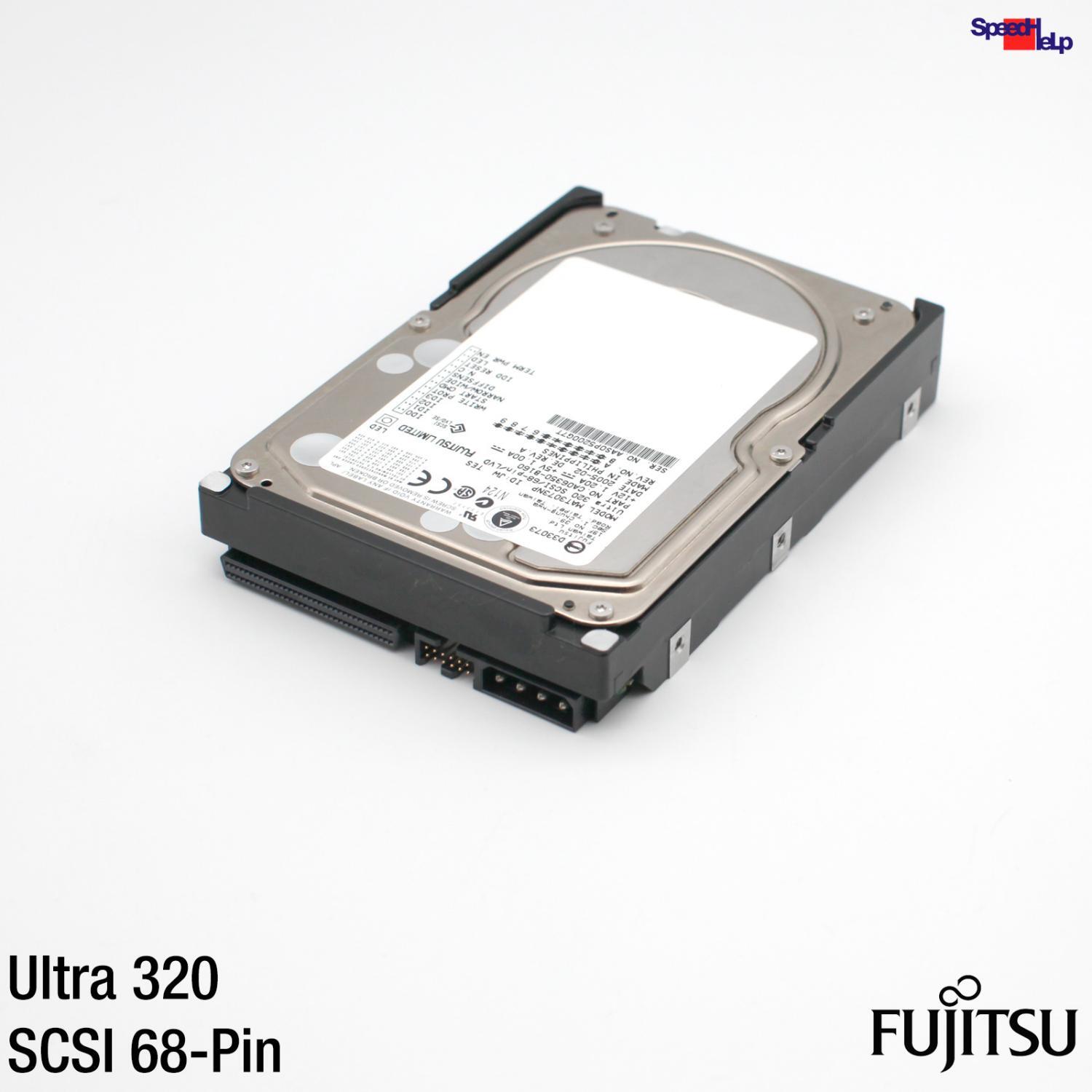 MAT3073NP FUJITSU HDD SCSI ULTRA320 73GB HARD DRIVE HARD DISK DRIVE CA06350-B160