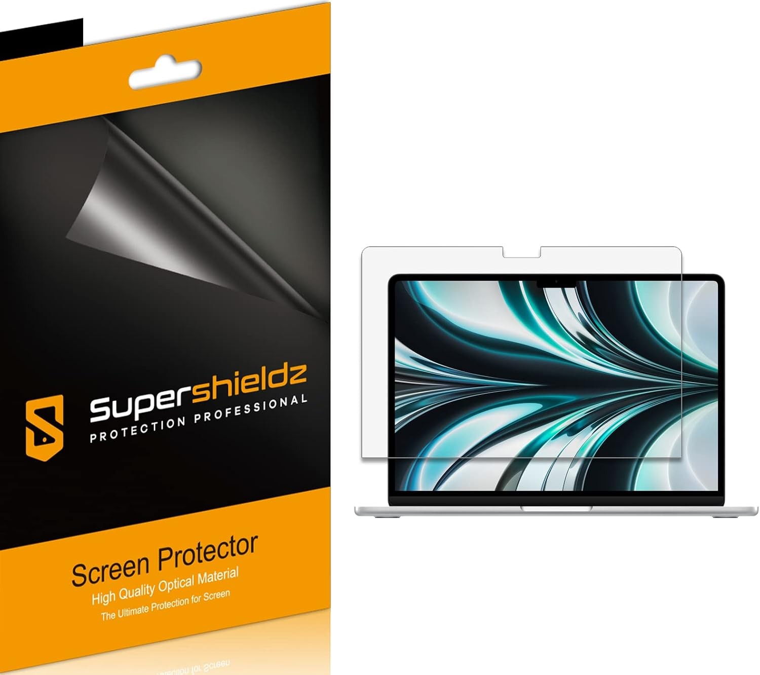 3-Pack Matte Anti-Glare Screen Protectors for 13.6 inch New MacBook Air