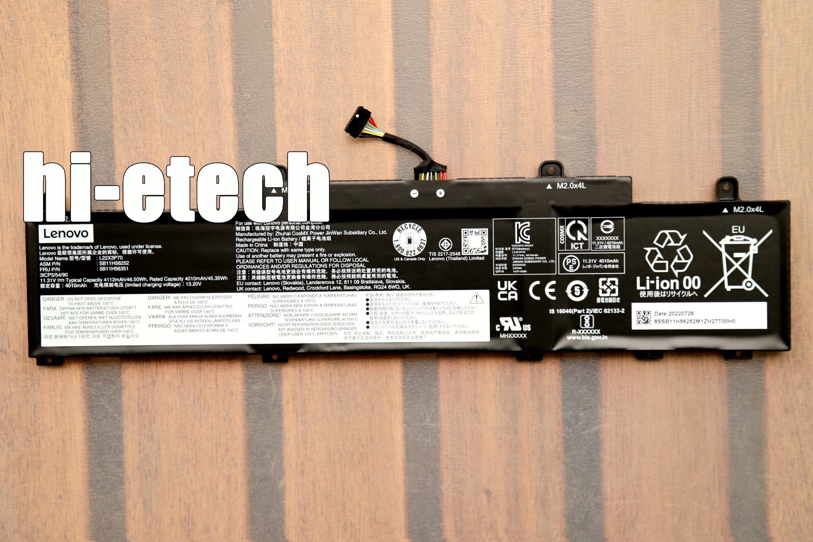 Genuine L22X3P70 L22B3P70 L22L3P70 Battery for LenovoThinkpad L14 L15 Gen 3 / 4