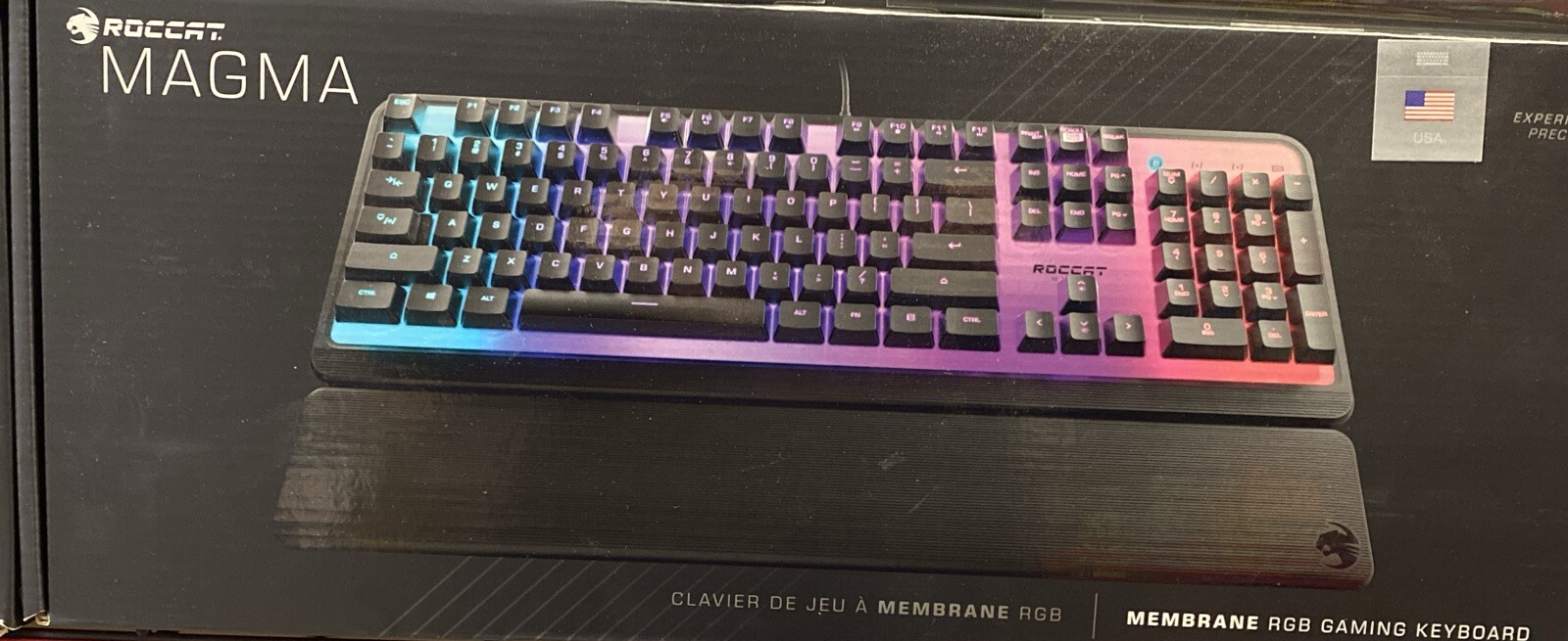 ROCCAT Magma RGB Mechanical Gaming Keyboard - Black Brand New Sealed
