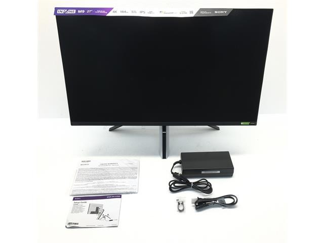 SEE PICS Sony 27" INZONE M9 4K HDR 144Hz G-Sync Gaming Monitor SDMU27M90