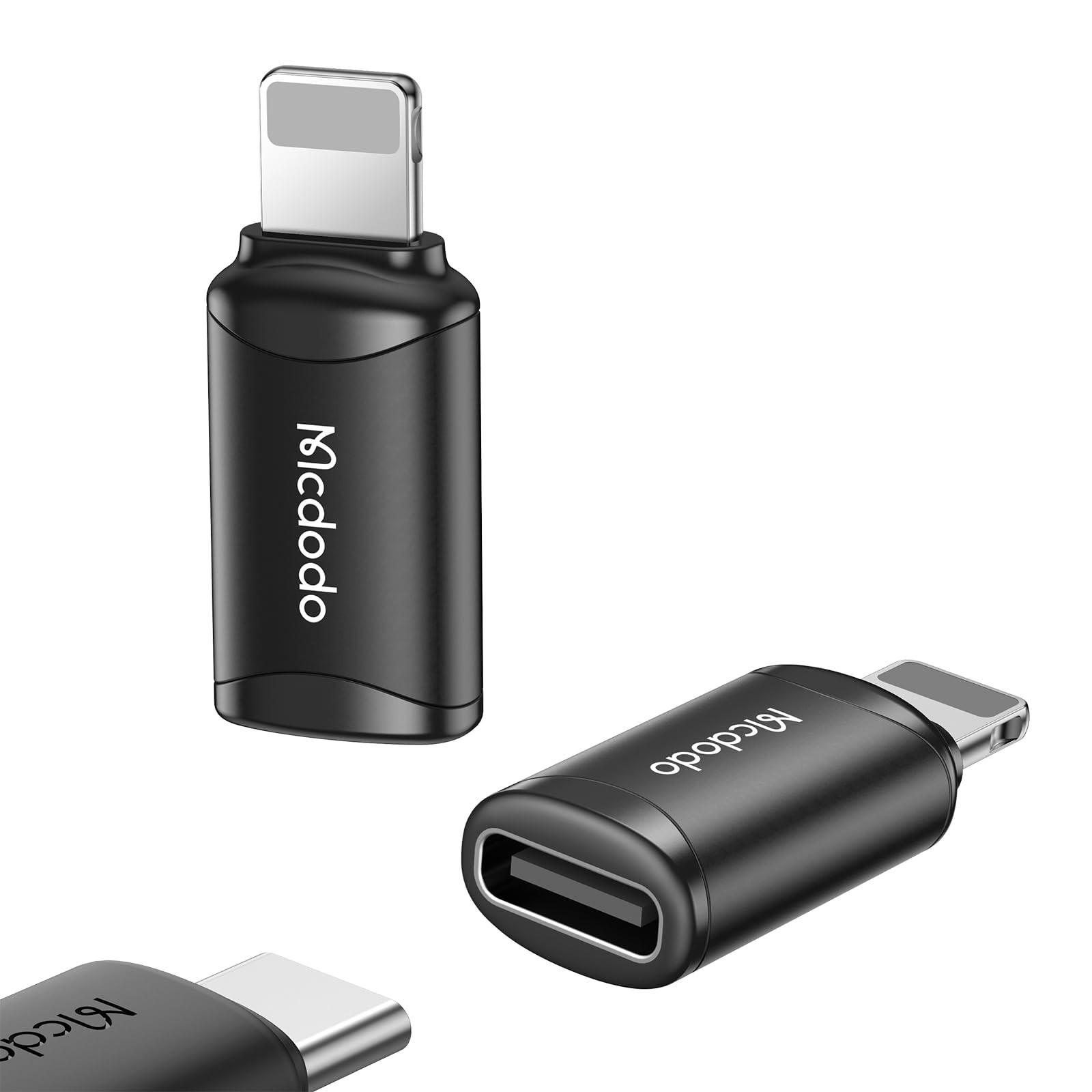 USB C to Lightning Adapter 2 Pack,Type C Female to Lightning Male Adapter Cab...