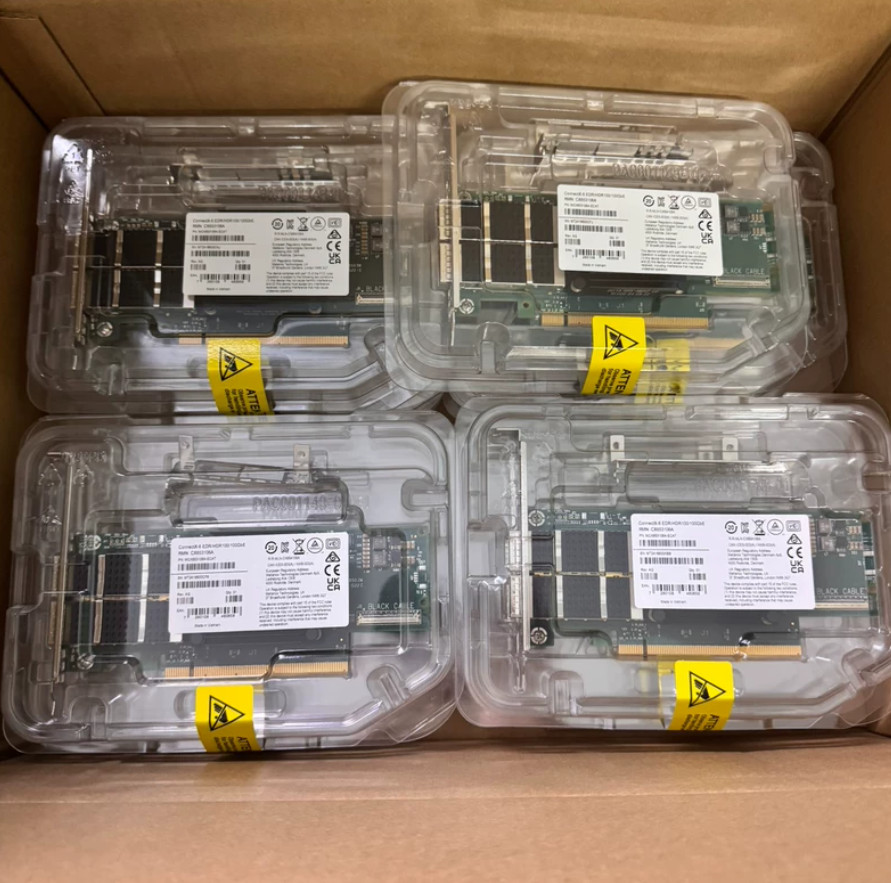 New MELLANOX MCX653106A-ECAT ConnectX-6 VPI 2port 100G Adapter Card New