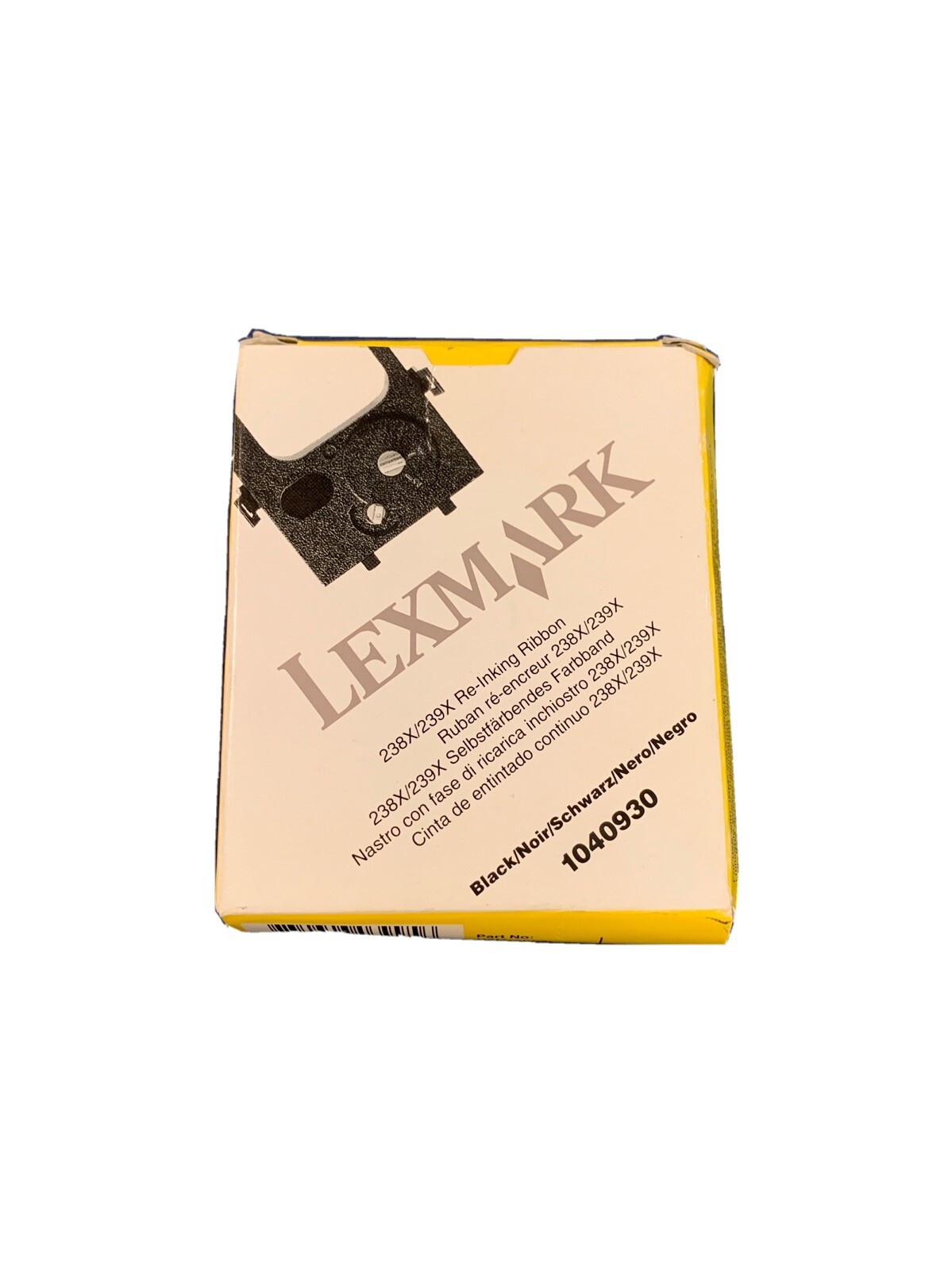 (6) IBM/LEXMARK 2380/2381/2390/2391 COMPATIBLE RIBBONS 1040930 11A3540 