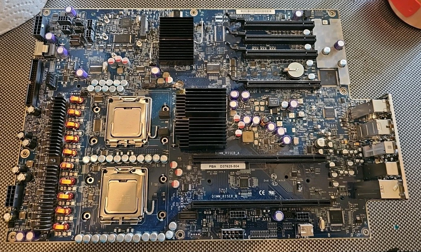 APPLE Mac Pro Motherboard - Potential SBC Powerhouse With The Art Of Steve Jobs