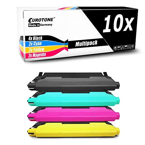 Eurotone 10x Compatible Toner for Dell 1230c + 1235c Multicolor et-O.p #310