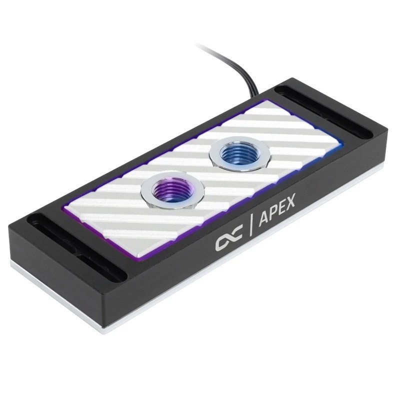 Alphacool Apex RAM X4 Water Cooler Silver Black/Silver Grey 13781