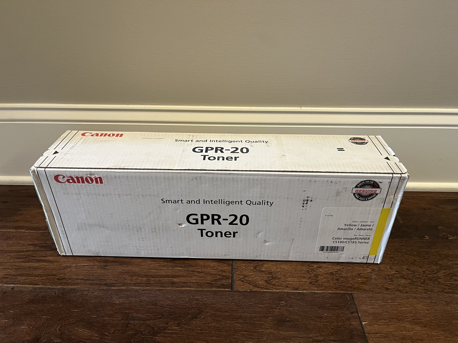 Canon GPR-20Y GPR20 Yellow Toner Cartridge Genuine OEM Original