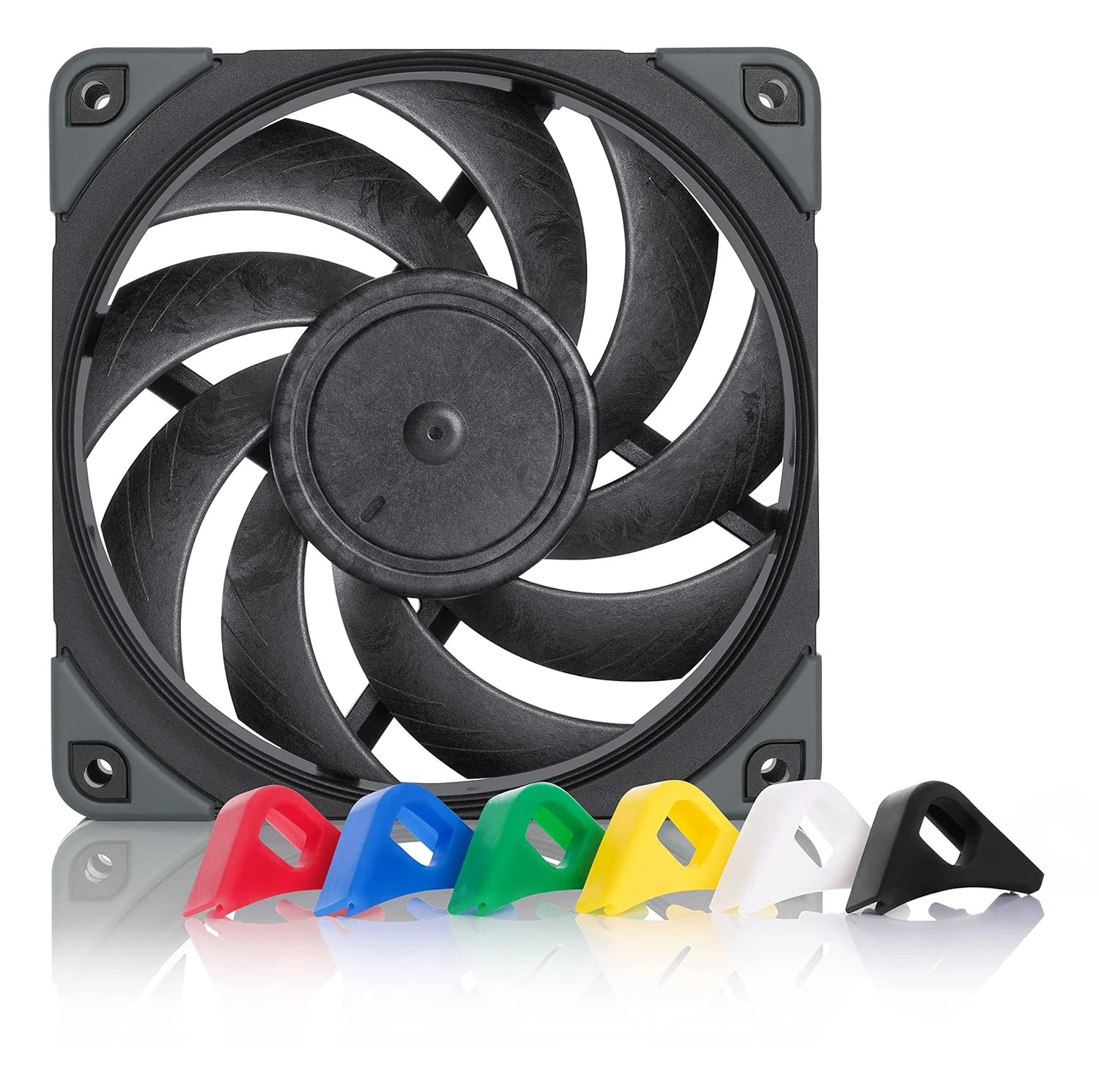 Noctua NF-A12x25 PWM chromax.Black.swap, High-Performance Quiet Fan 120mm