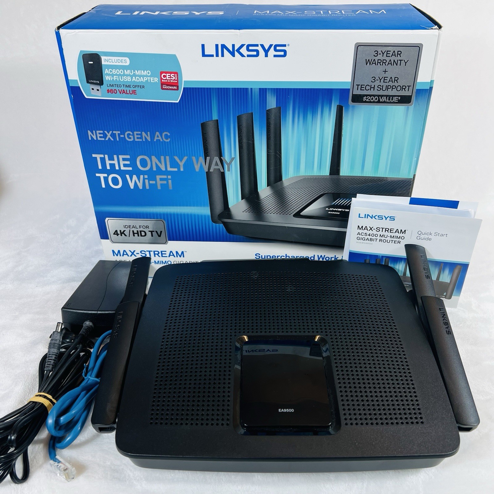 Linksys EA9500 Wireless Router Max Stream