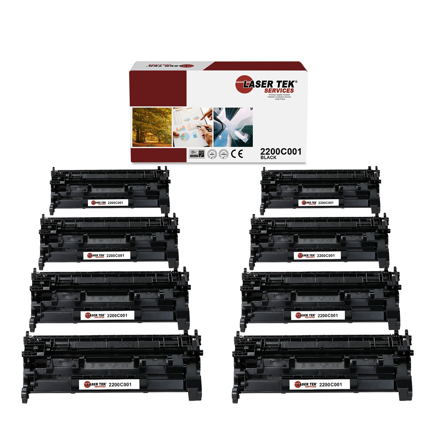 8Pk LTS 052 2199C001 Black Compatible for Canon ImageClass MF426dw Toner