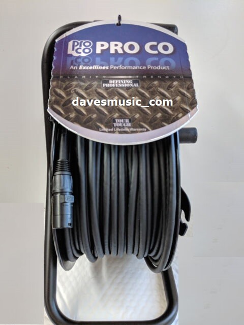 ProCo 150ft Duracat-150NN-R CAT6 UTP (CAT5) with Neutrik Ethercon cable On Reel
