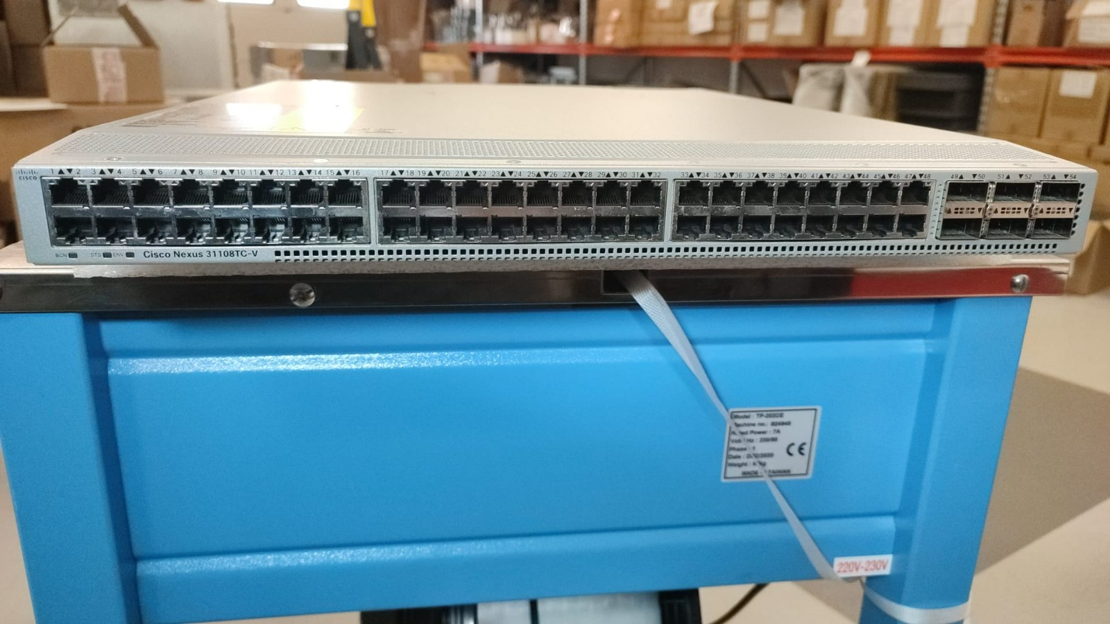 Cisco Nexus 31108TC-V 48-Port 10Gbps Switch