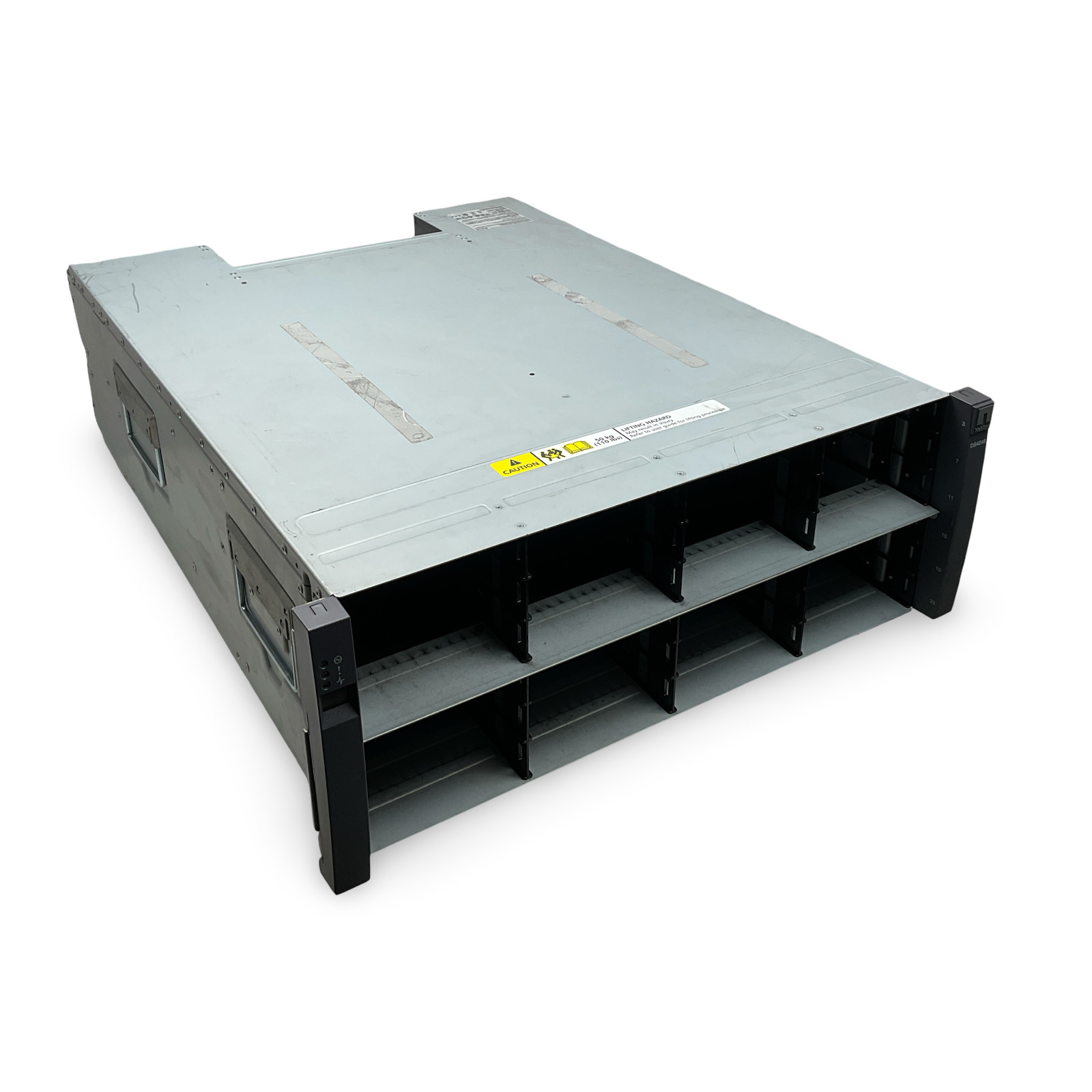NetApp DS4243 NAJ-0801 4U 24 Bay Disk Shelf 2 IOM3 2 PSUs No HDDs