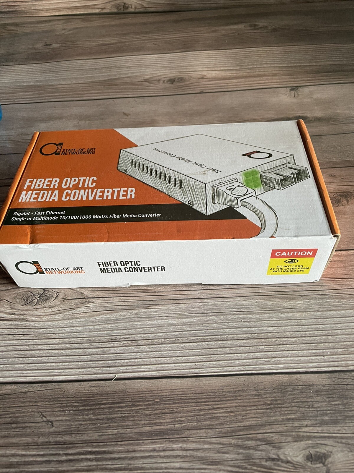 ONET STATE OF THE ART NETWORKING FIBER OPTIC MEDIA CONVERTER MULTIMODE S-56