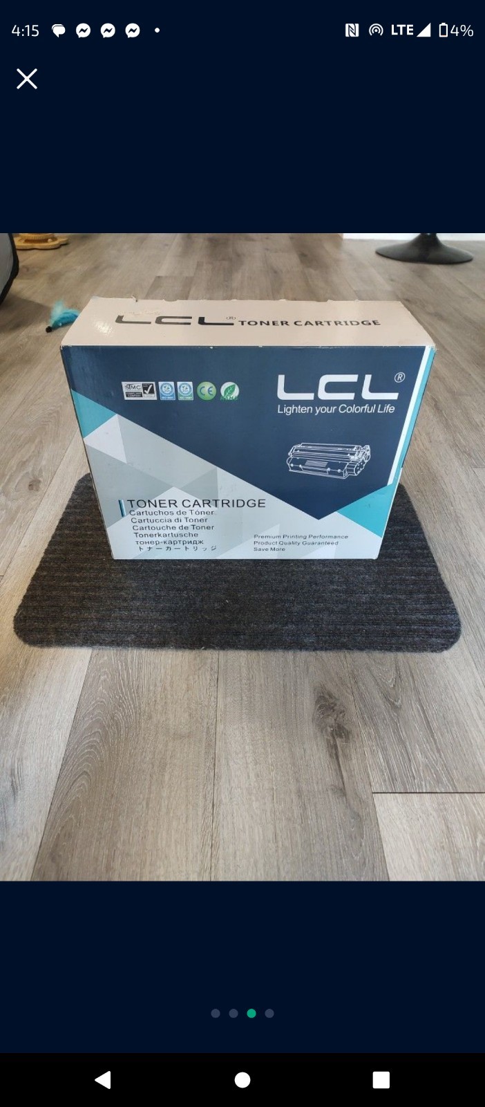 LCL Toner Cartridge LCL 593-BBBj/2375 Blk 10k