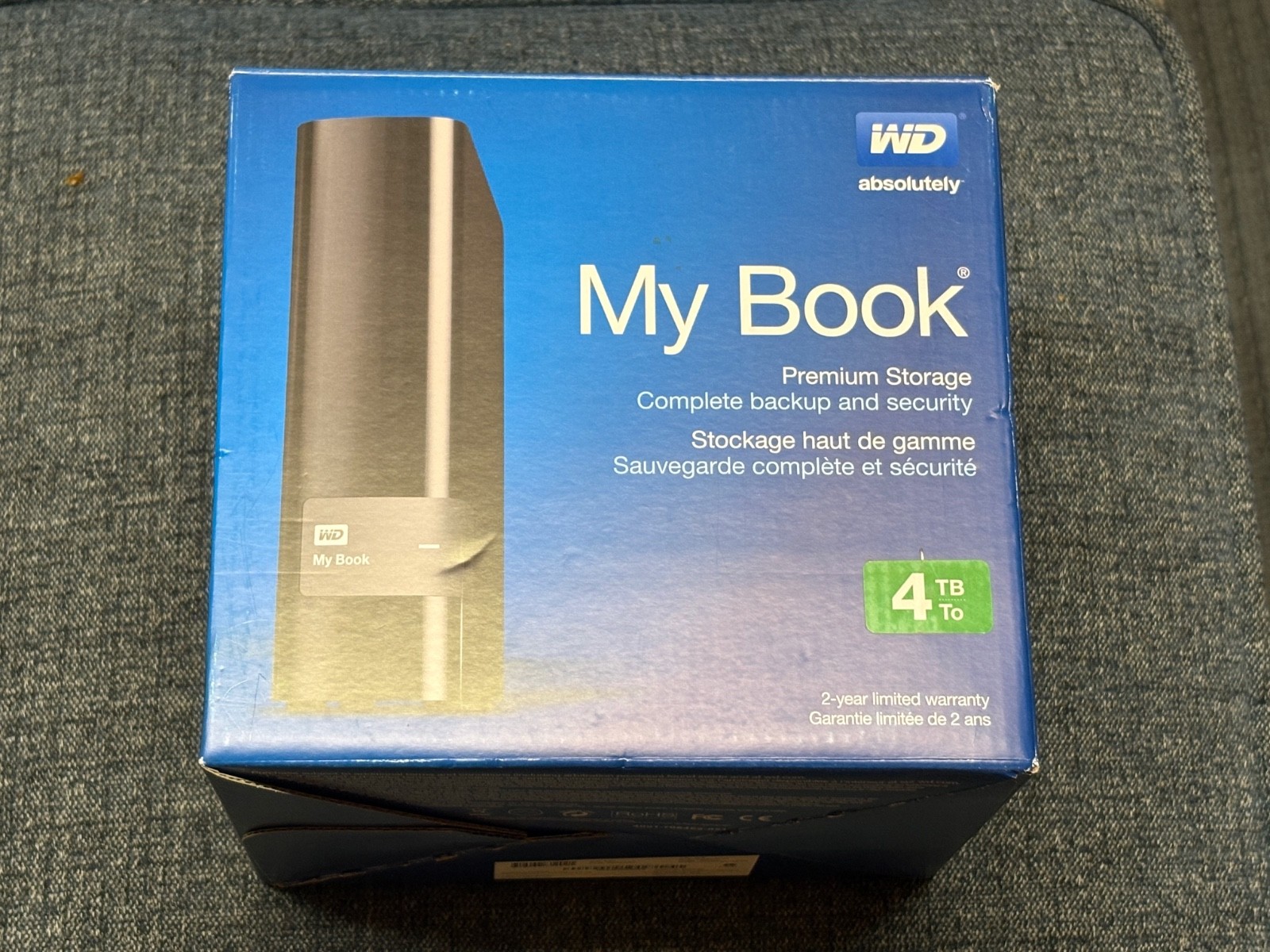 WD My Book 4TB External Desktop Hard Drive USB 3.0