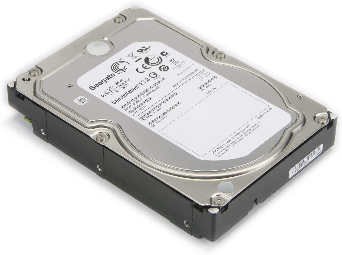 Seagate ST4000NM0023 3.5 4TB 7.2K SAS 6Gb/s 128MB 9ZM270-001 Constellation ES.3 