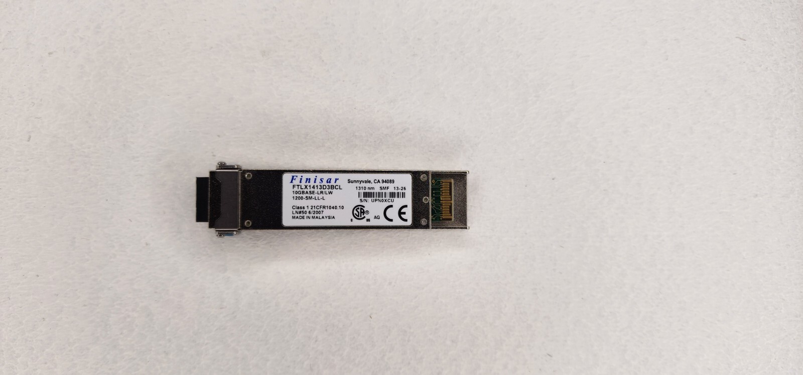 FTLX1413D3BCL Finisar 10GBase-LR/LW 1310MN SMF XFP Optical Transceiver